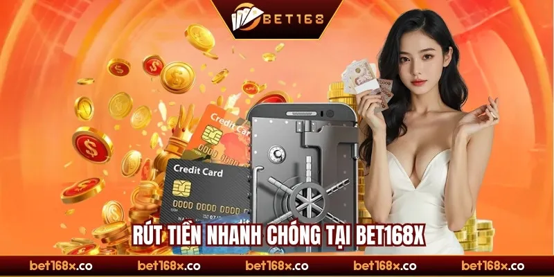 Rút tiền nhanh chóng tại Bet168x