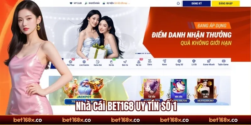 Nhà cái BET168 uy tín số 1