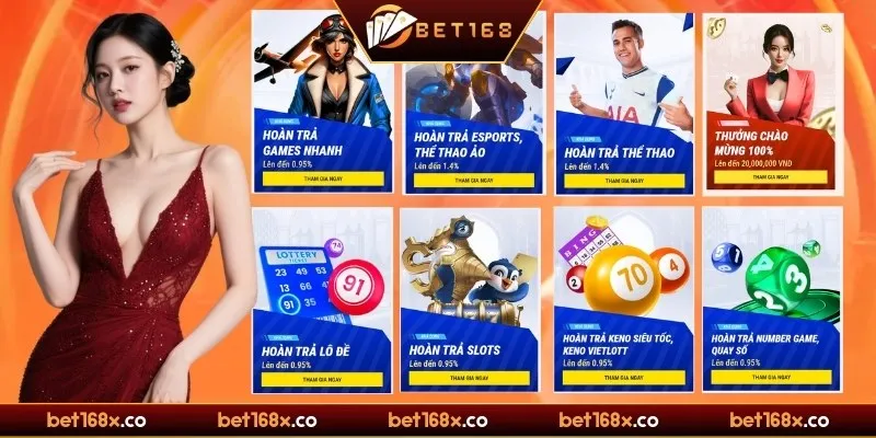 Nạp và rút tiền nhanh chóng tại BET168
